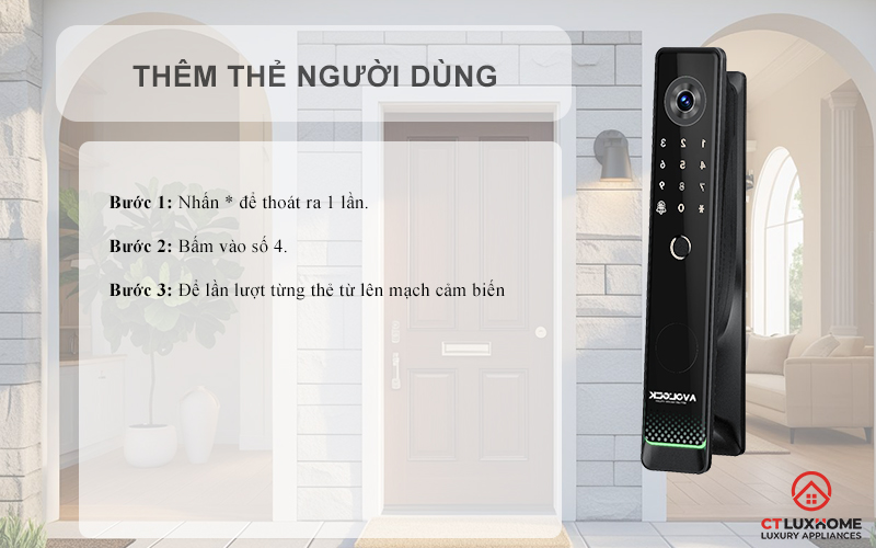 KHOÁ CỬA THÔNG MINH AVOLOCK AL 81FRVT CẢM BIẾN VÂN TAY, KHUÔN MẶT AL81FRVT 5