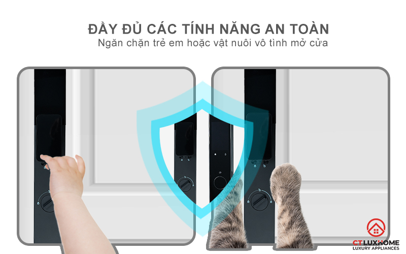 KHOÁ CỬA THÔNG MINH AVOLOCK AL 83FRVT CẢM BIẾN VÂN TAY, KHUÔN MẶT MÀU ĐEN AL83FRVT 9