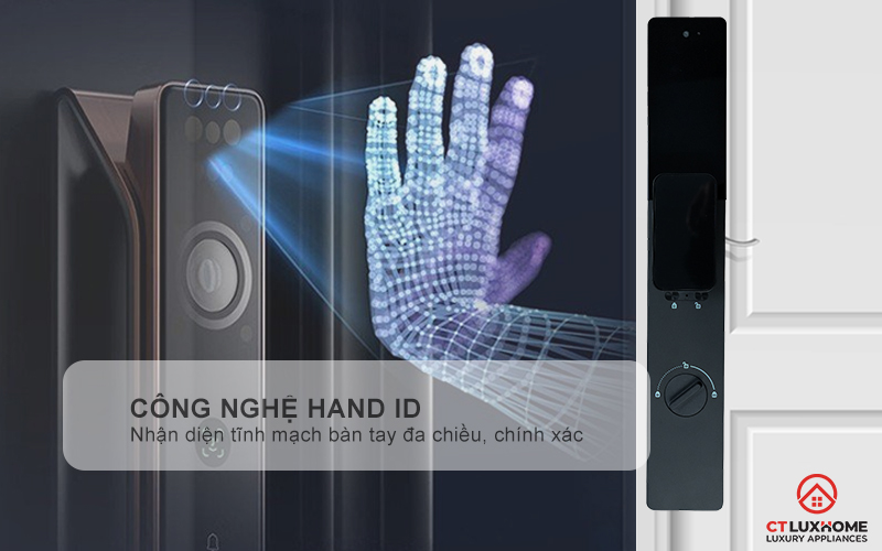 KHOÁ CỬA THÔNG MINH AVOLOCK AL 83FRVT CẢM BIẾN VÂN TAY, KHUÔN MẶT MÀU ĐEN AL83FRVT 3