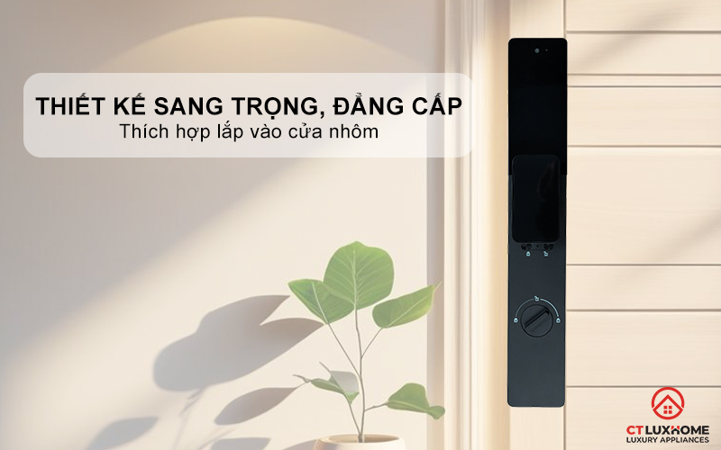 KHOÁ CỬA THÔNG MINH AVOLOCK AL 83FRVT CẢM BIẾN VÂN TAY, KHUÔN MẶT MÀU ĐEN AL83FRVT 1