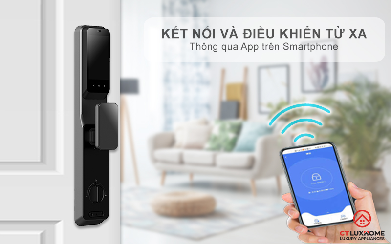 KHOÁ CỬA THÔNG MINH AVOLOCK AL 84FRVT CẢM BIẾN VÂN TAY, KHUÔN MẶT MÀU ĐEN AL84FRVT 9