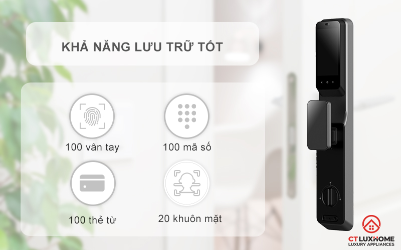 KHOÁ CỬA THÔNG MINH AVOLOCK AL 84FRVT CẢM BIẾN VÂN TAY, KHUÔN MẶT MÀU ĐEN AL84FRVT 12