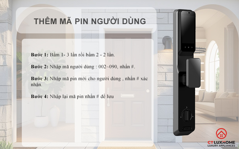 KHOÁ CỬA THÔNG MINH AVOLOCK AL 84FRVT CẢM BIẾN VÂN TAY, KHUÔN MẶT MÀU ĐEN AL84FRVT 6