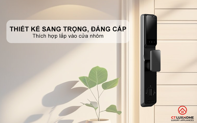 KHOÁ CỬA THÔNG MINH AVOLOCK AL 84FRVT CẢM BIẾN VÂN TAY, KHUÔN MẶT MÀU ĐEN AL84FRVT 1