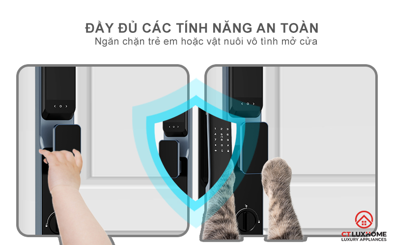 KHOÁ CỬA THÔNG MINH AVOLOCK AL 85FRVT CẢM BIẾN VÂN TAY, KHUÔN MẶT MÀU ĐEN AL85FRVT 11