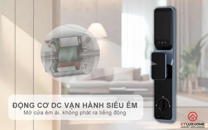 KHOÁ CỬA THÔNG MINH AVOLOCK AL 85FRVT CẢM BIẾN VÂN TAY, KHUÔN MẶT MÀU ĐEN AL85FRVT 14