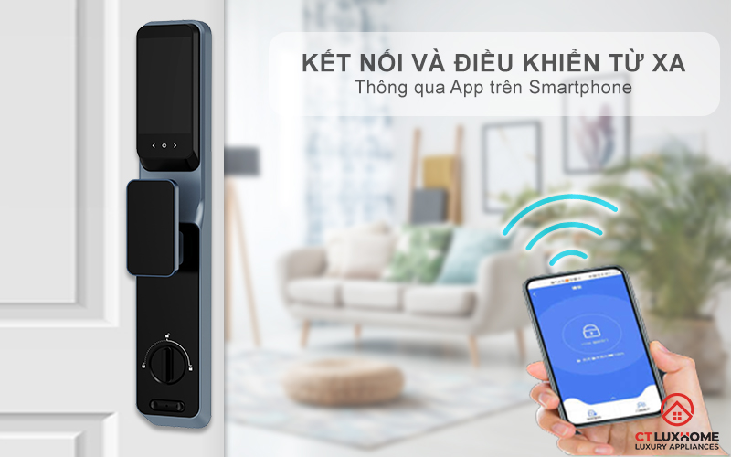 KHOÁ CỬA THÔNG MINH AVOLOCK AL 85FRVT CẢM BIẾN VÂN TAY, KHUÔN MẶT MÀU ĐEN AL85FRVT 10