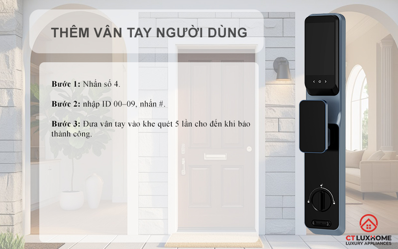 KHOÁ CỬA THÔNG MINH AVOLOCK AL 85FRVT CẢM BIẾN VÂN TAY, KHUÔN MẶT MÀU ĐEN AL85FRVT 9