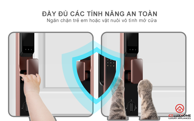 KHOÁ CỬA THÔNG MINH AVOLOCK AL 87FRV CẢM BIẾN VÂN TAY, KHUÔN MẶT AL87FRV 10