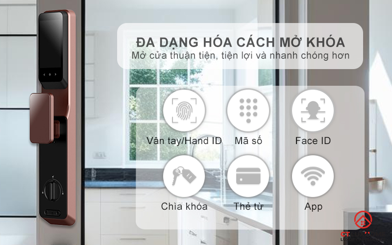 KHOÁ CỬA THÔNG MINH AVOLOCK AL 87FRV CẢM BIẾN VÂN TAY, KHUÔN MẶT AL87FRV 11