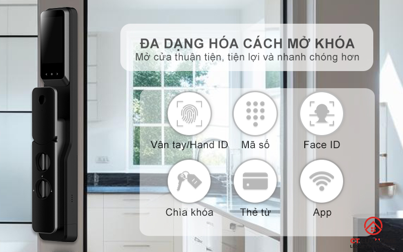 KHOÁ CỬA THÔNG MINH AVOLOCK AL 88TRV CẢM BIẾN VÂN TAY, KHUÔN MẶT AL88TRV 11