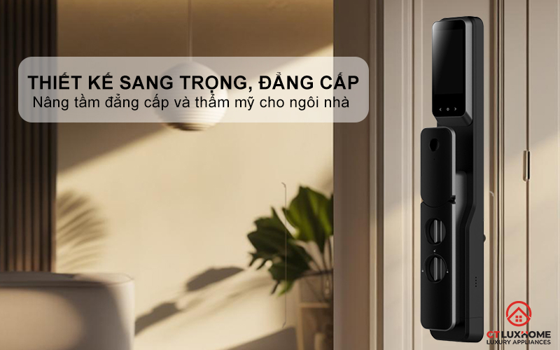 KHOÁ CỬA THÔNG MINH AVOLOCK AL 88TRV CẢM BIẾN VÂN TAY, KHUÔN MẶT AL88TRV 1