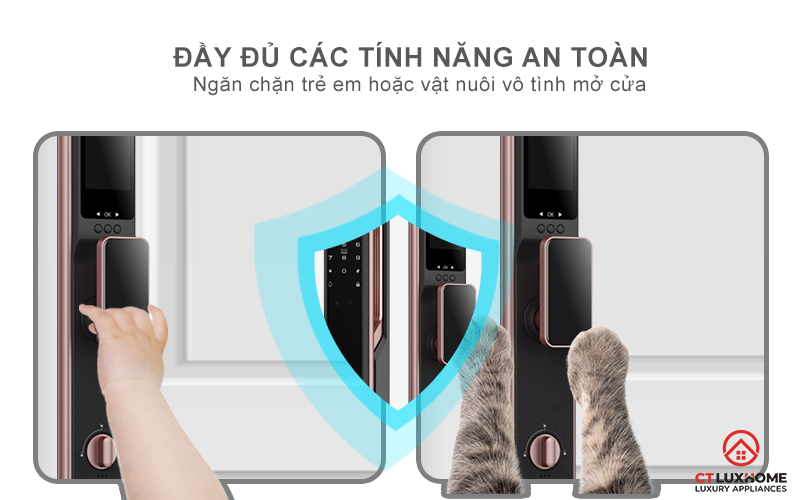 KHOÁ CỬA THÔNG MINH AVOLOCK AL 89FRV CẢM BIẾN VÂN TAY, KHUÔN MẶT AL89FRV 10