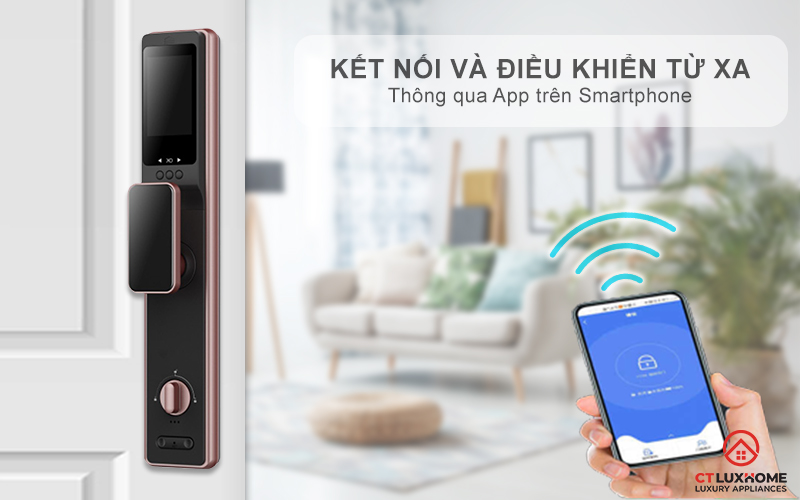 KHOÁ CỬA THÔNG MINH AVOLOCK AL 89FRV CẢM BIẾN VÂN TAY, KHUÔN MẶT AL89FRV 9