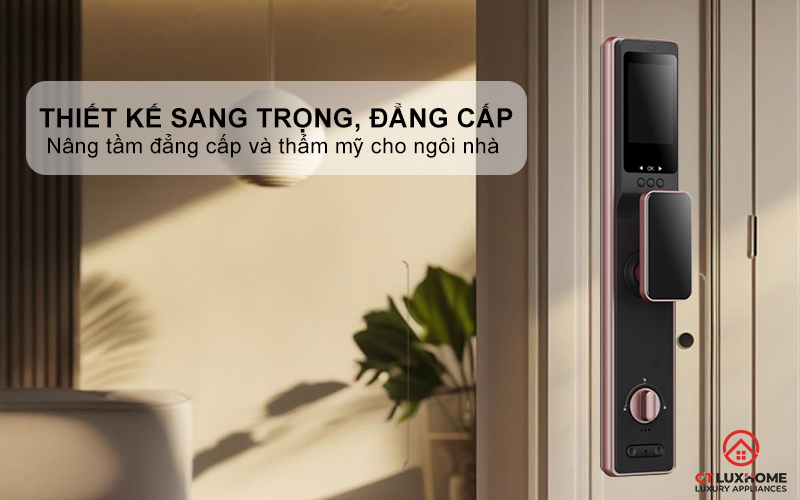 KHOÁ CỬA THÔNG MINH AVOLOCK AL 89FRV CẢM BIẾN VÂN TAY, KHUÔN MẶT AL89FRV 1