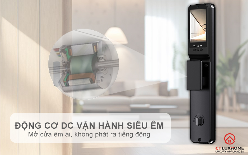 KHOÁ CỬA THÔNG MINH AVOLOCK AL 76TFV CẢM BIẾN VÂN TAY, KHUÔN MẶT AL76TFV 12