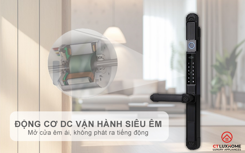 KHÓA CỬA NHÔM AVOLOCK AN 389 NHẬN DIỆN VÂN TAY AN389 10