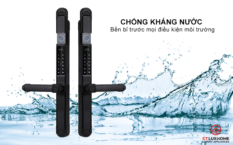 KHÓA CỬA NHÔM AVOLOCK AN 389 NHẬN DIỆN VÂN TAY AN389 3