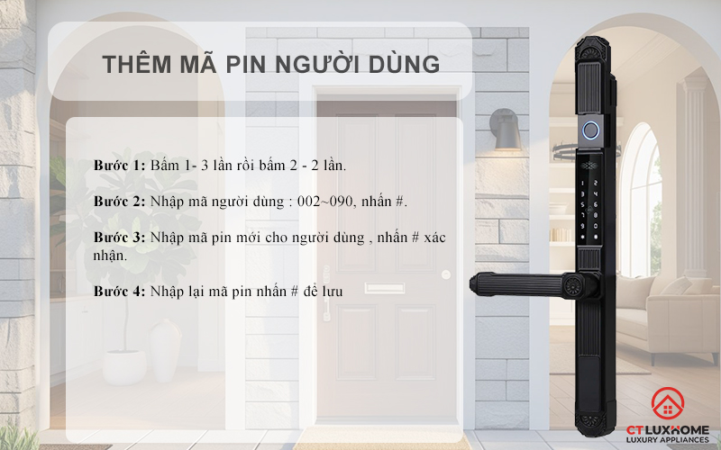 KHÓA CỬA NHÔM AVOLOCK AN 389 NHẬN DIỆN VÂN TAY AN389 4
