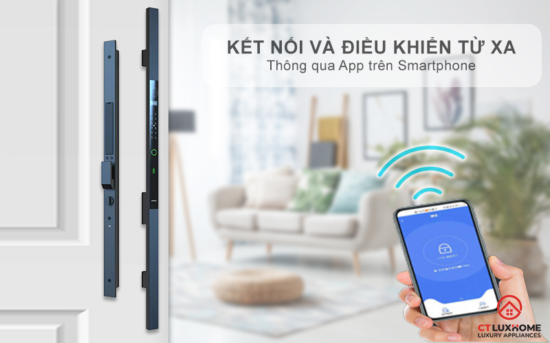 KHOÁ CỬA NHÔM AVOLOCK AN 390 NHẬN DIỆN VÂN TAY, KHUÔN MẶT 7