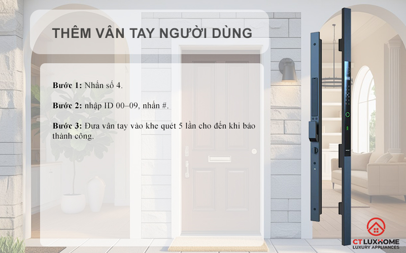 KHOÁ CỬA NHÔM AVOLOCK AN 390 NHẬN DIỆN VÂN TAY, KHUÔN MẶT 6