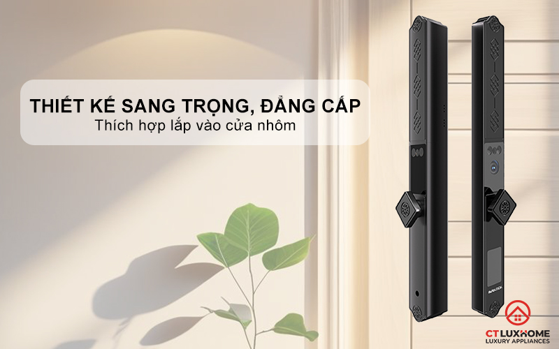 KHÓA CỬA NHÔM AVOLOCK AN 397 NHẬN DIỆN VÂN TAY AN397 1