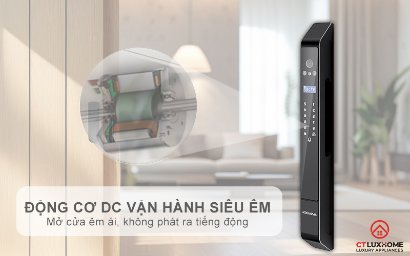KHÓA CỬA NHÔM AVOLOCK AN 398 NHẬN DIỆN VÂN TAY, KHUÔN MẶT AN398 11