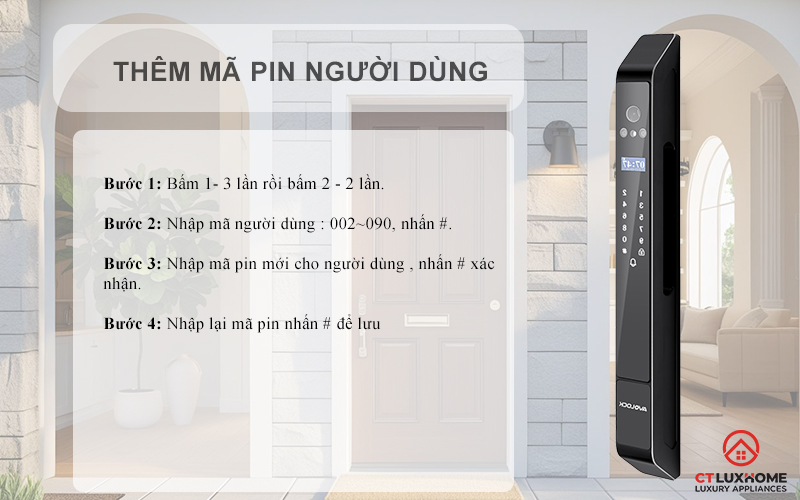 KHÓA CỬA NHÔM AVOLOCK AN 398 NHẬN DIỆN VÂN TAY, KHUÔN MẶT AN398 4