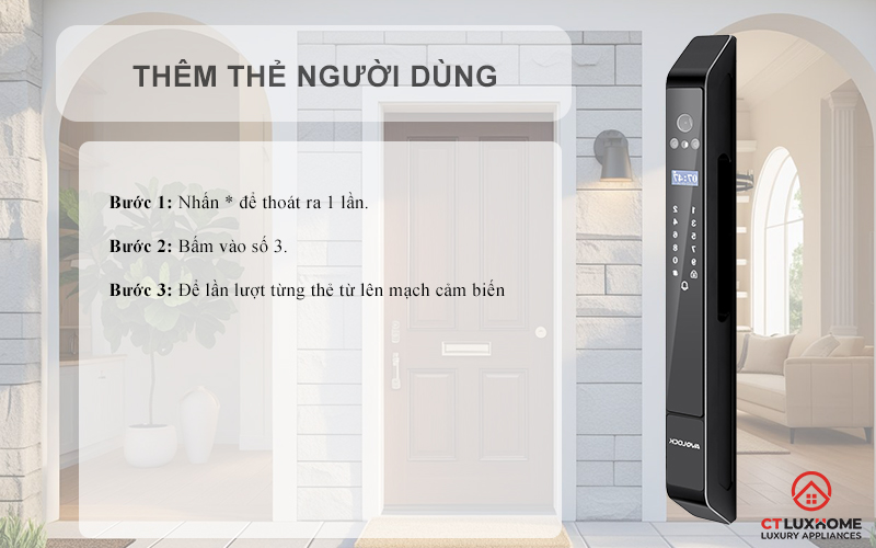 KHÓA CỬA NHÔM AVOLOCK AN 398 NHẬN DIỆN VÂN TAY, KHUÔN MẶT AN398 5