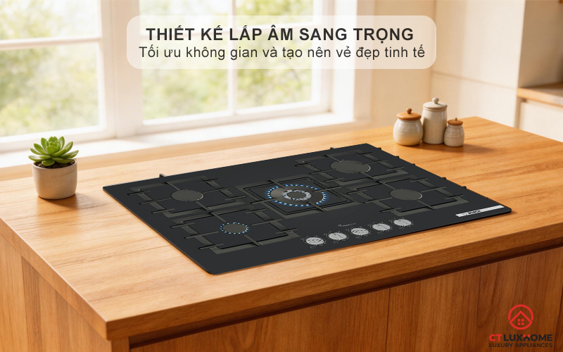 Thiết kế lắp âm sang trọng