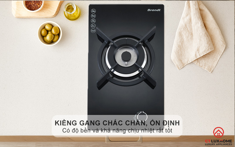 Kiềng gang chắc chắn, ổn định