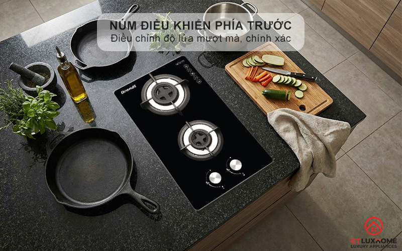 Núm điều khiển phía trước