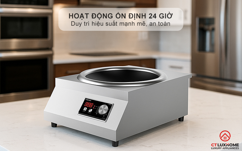 Hoạt động ổn định lên tới 24 giờ đồng hồ