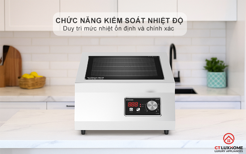 Chức năng kiểm soát nhiệt độ tốt