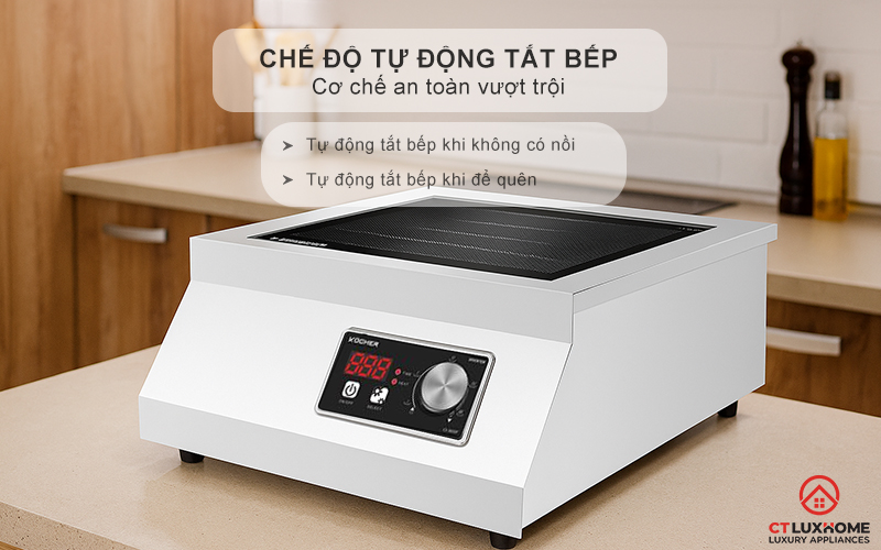 Chế độ tự động tắt bếp