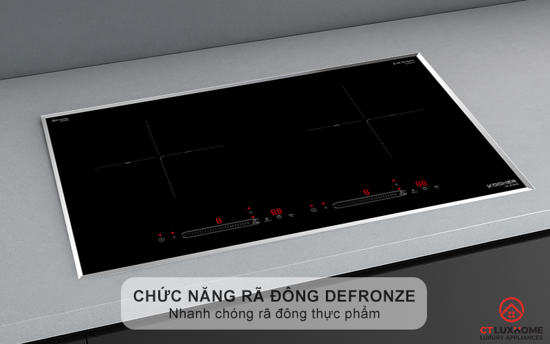 Chức năng rã đông Defronze