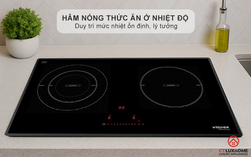 Hâm nóng thức ăn ở nhiệt độ thích hợp