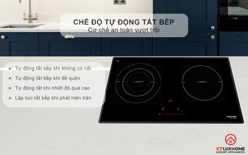 Chế độ tự động tắt bếp