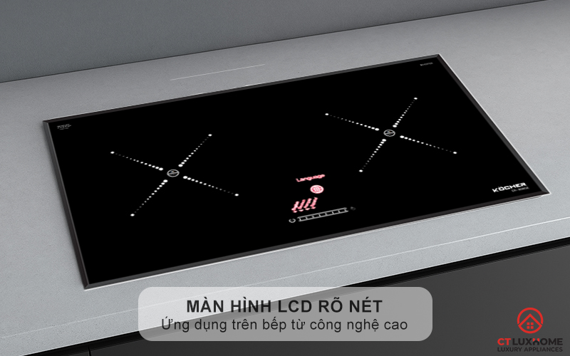 BẾP TỪ 2 VÙNG NẤU KOCHER DI-808GE 3