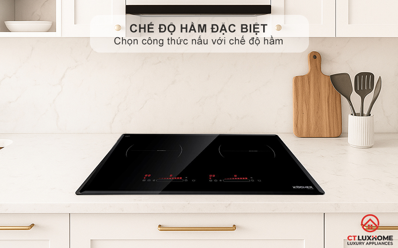Chọn công thức nấu với chế độ hầm đặc biệt