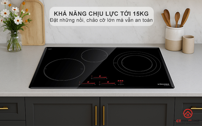 Khả năng chịu lực lên tới 15kg