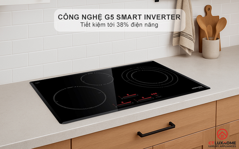 Công nghệ G5 Smart Inverter- tiết kiệm 38% điện năng