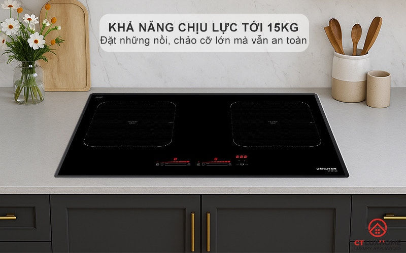 Khả năng chịu lực lên tới 15kg