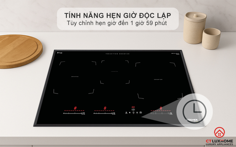 BẾP TỪ 3 VÙNG NẤU KOCHER DI-355  DI355 10