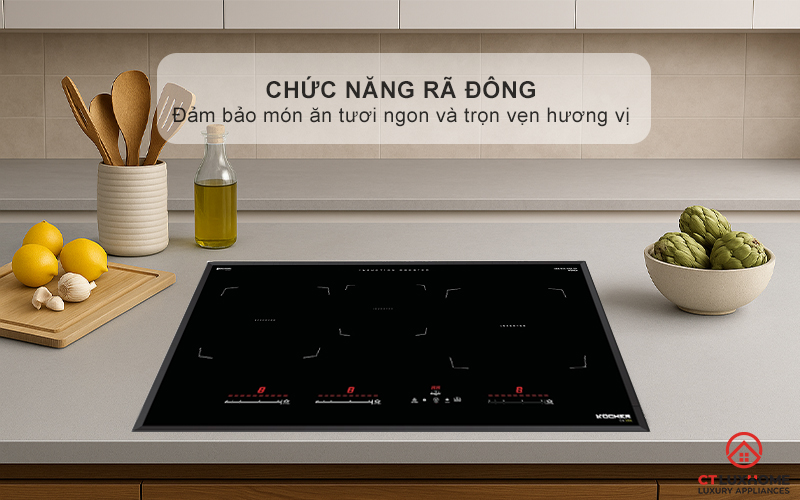 BẾP TỪ 3 VÙNG NẤU KOCHER DI-355  DI355 7