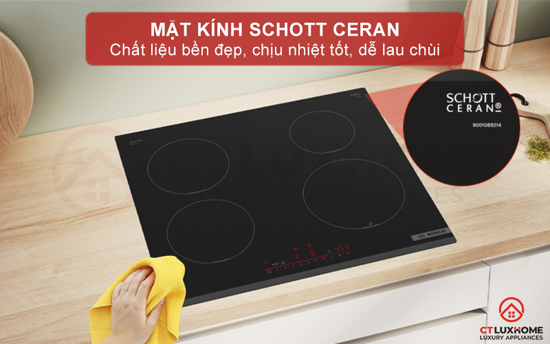 BẾP TỪ 4 VÙNG NẤU BOSCH PIE631HB1E SERIE 6 2