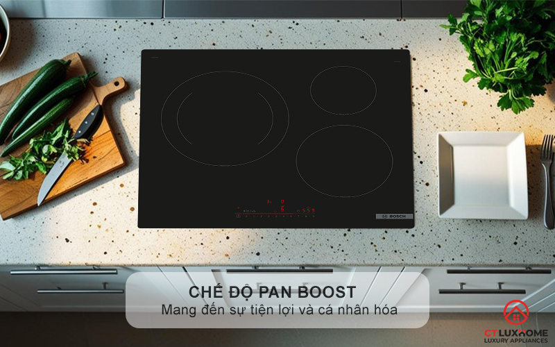 Pan boost mang đến sự tiện lợi và cá nhân hóa
