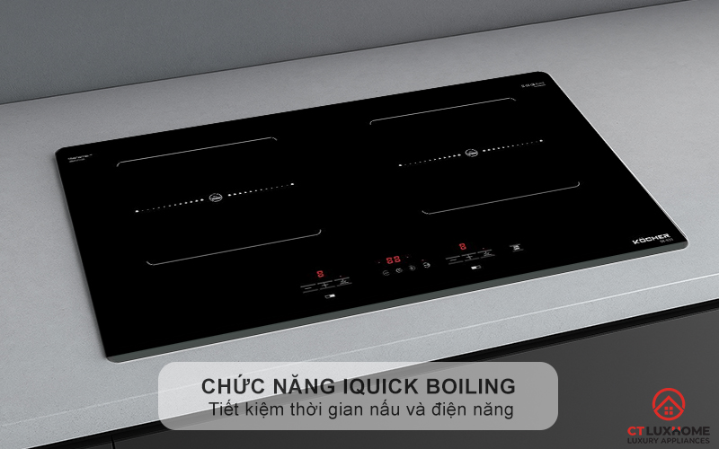 Chức năng iQuick Boiling nấu nhanh