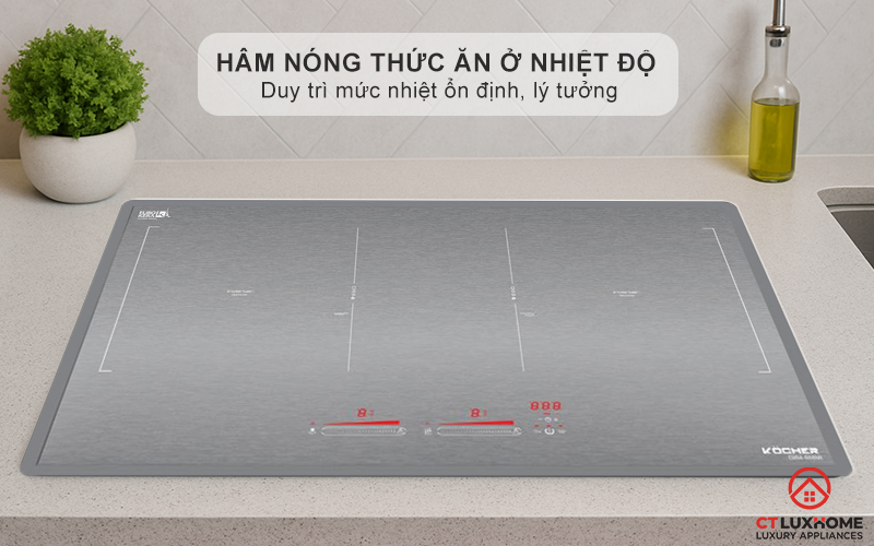 Hâm nóng thức ăn ở nhiệt độ thích hợp