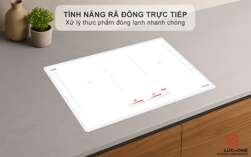 Tính năng rã đông trực tiếp